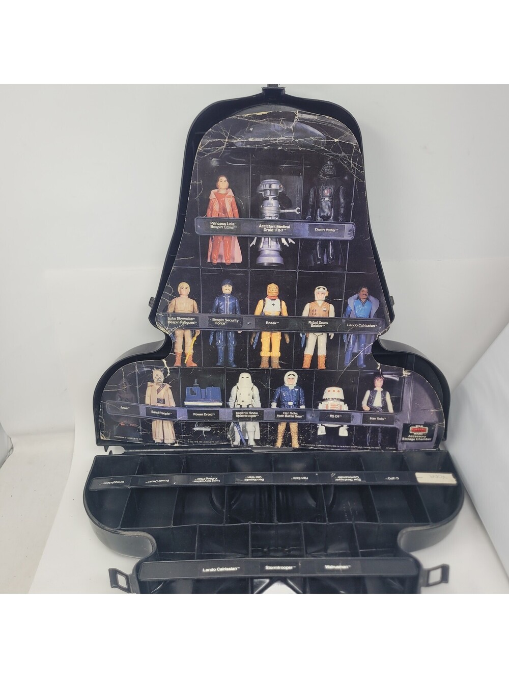 Kenner Darth Vader Collector's Case Vintage 1980 Star Wars w/ Original Insert